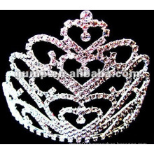 rhinestone large tiara crown (GWST12-504)